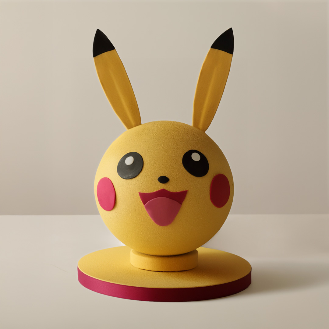 Pikachu cake