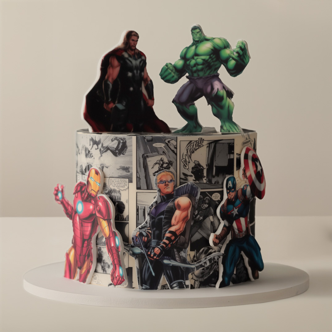 Avengers cake