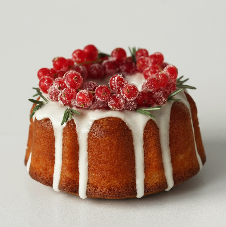 Christmas Lemon cake